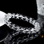 Pure Energy Clear Quartz Bracelet | Chakra Balancing, Meditation Aid, Emotional Healing Stone