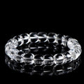 Pure Energy Clear Quartz Bracelet | Chakra Balancing, Meditation Aid, Emotional Healing Stone