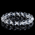 High-Vibration Diamond-Cut Quartz Bracelet | Energy Amplifier, Meditation Focus, Spiritual Clarity Stone