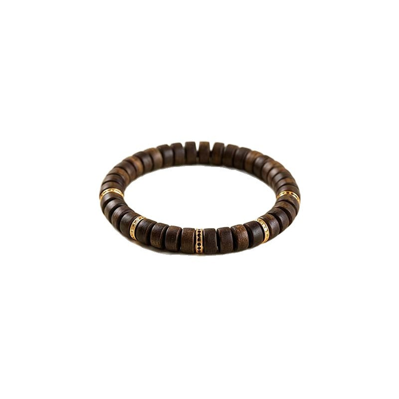 Original white background agarwood bracelet reference