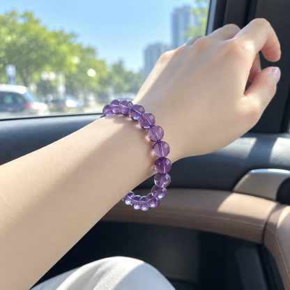 5A deeper-purple amethyst — wearing view 2