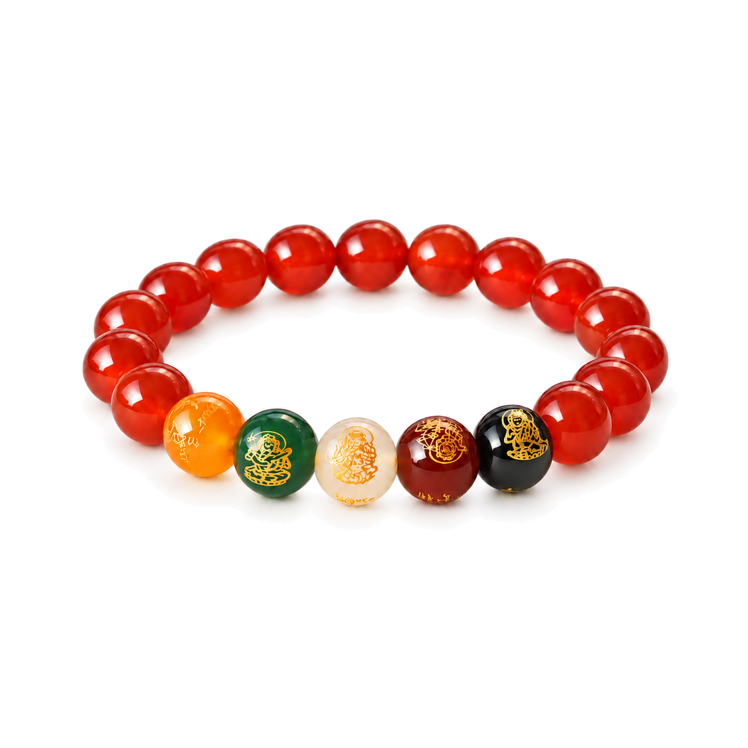 Five Elements agate bracelet — standardized main view