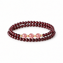 Garnet & Strawberry Quartz - Original