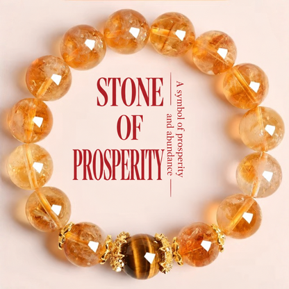 Golden crystal bracelet with translated original product text