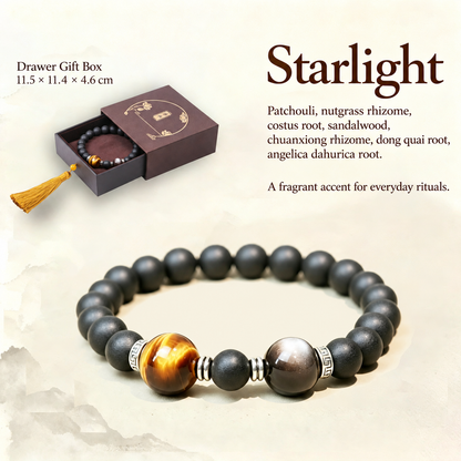 Starlight herbal incense bracelet and gift box