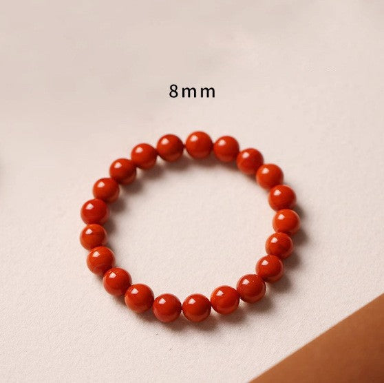 Persimmon red agate bracelet product view 16