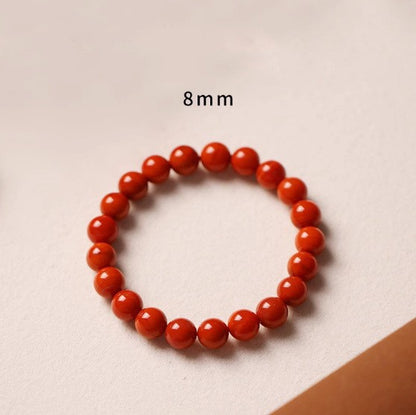 Persimmon red agate bracelet product view 16