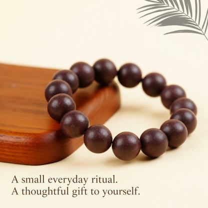 Quiet Moments herbal incense bead bracelet detail 4