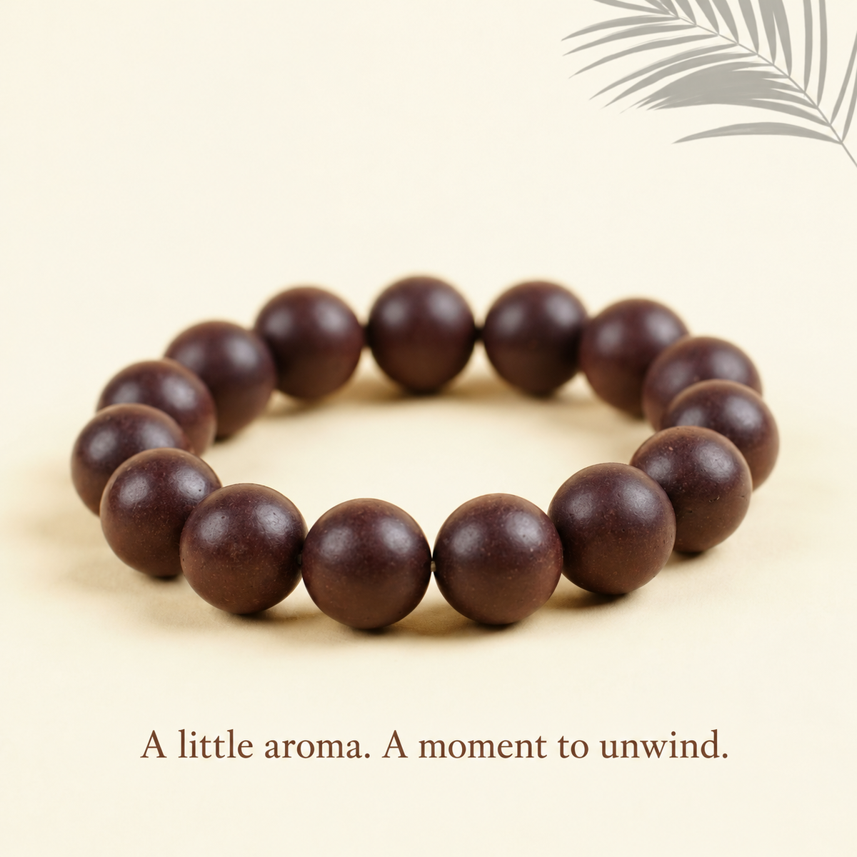Quiet Moments herbal incense bead bracelet detail 5