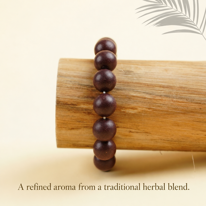Quiet Moments herbal incense bead bracelet detail 6