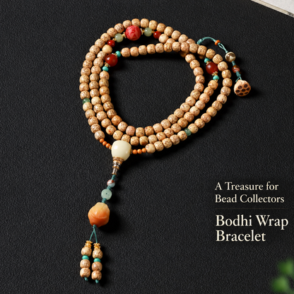 Bodhi wrap bracelet for bead collectors
