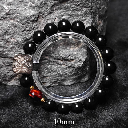 Source SKU photograph: Black Obsidian + Red Accent / 10mm