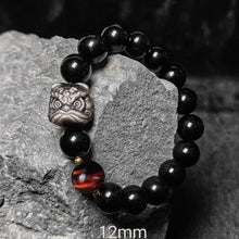 Black Obsidian + Red Accent