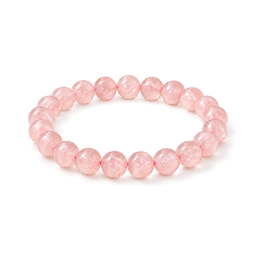 Natural Rose Quartz Bracelet – standardized main view