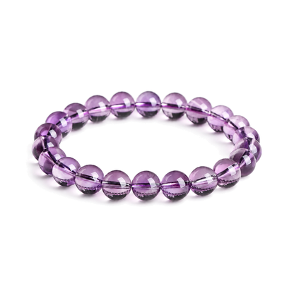Natural light amethyst bracelet — standardized main view