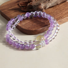 Amethyst & Clear Quartz